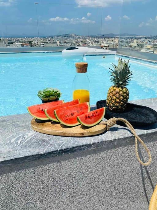 אתונה New 2Bd Aprt With Shared Rooftop Pool D3 מראה חיצוני תמונה