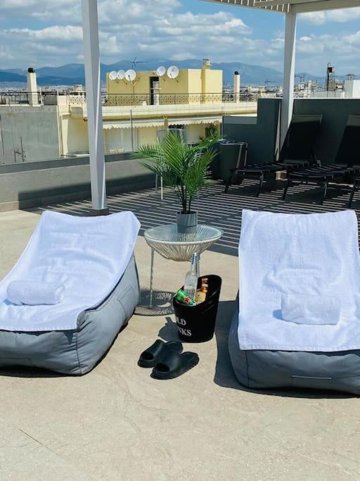 אתונה New 2Bd Aprt With Shared Rooftop Pool D3 מראה חיצוני תמונה